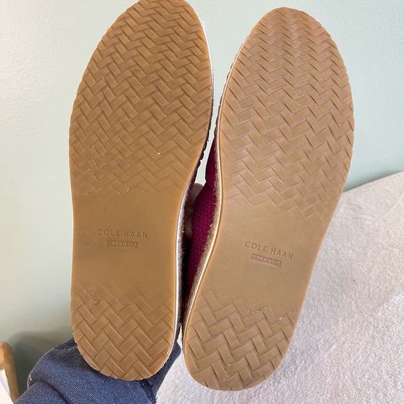 Cole Haan Cloudfeel Women's New Pink Slip On Espadrille Loafers Shoes Size 7B - Picture 6 of 14